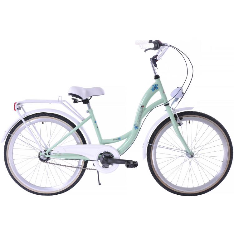 Detský bicykel 24 KOZBIKE Junior 3-prevodový zelená Detský bicykel 24 KOZBIKE Junior 3-prevodový zelená